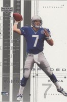 2000 UD Graded Jon Kitna #80