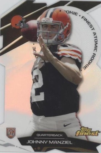 2014 Topps Finest Johnny Manziel #FAR-JM
