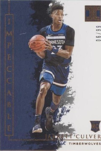 2019-20 Panini Impeccable - Jarrett Culver #85