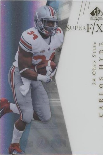 2014 SP Authentic Carlos Hyde #34