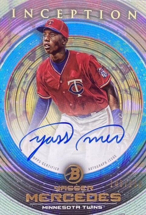 2022 Bowman Inception - Yasser Mercedes #PA-YMS