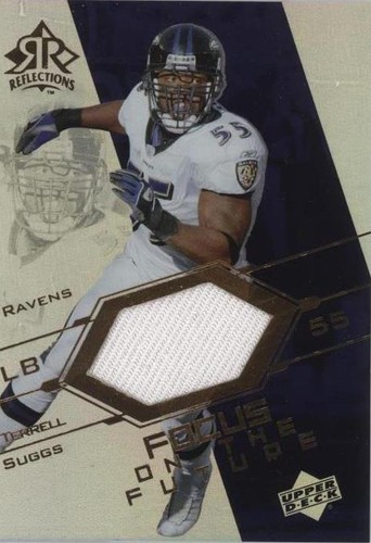 2004 Upper Deck Reflections Terrell Suggs #FO-TS