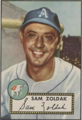 1952 Topps - Sam Zoldak #231