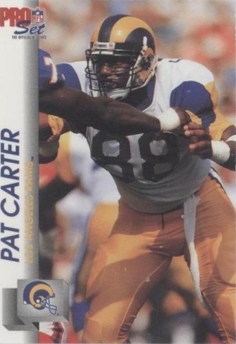 1992 Pro Set Pat Carter #546