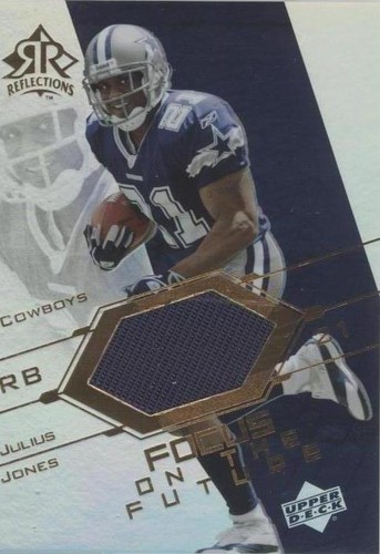 2004 Upper Deck Reflections Julius Jones #FO-JJ