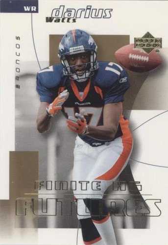 2004 Upper Deck Finite HG Darius Watts #120