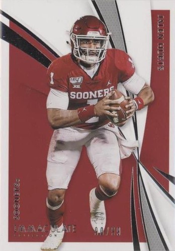2021 Panini Immaculate Collection Collegiate Jalen Hurts #15