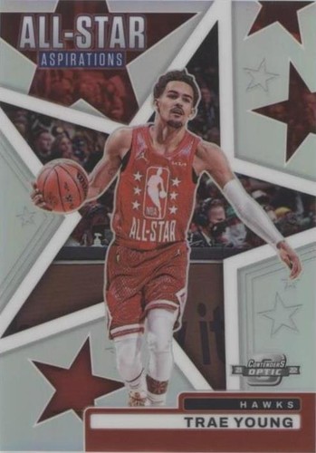Trae Young Contenders Optic RC 鑑定済み 2018 Contenders Optic TRAE YOUNG Auto RC Variations Red /99