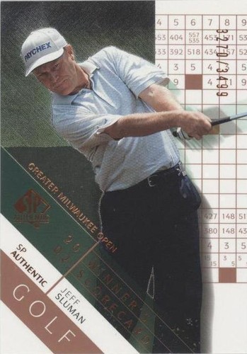 2003 SP Authentic - Jeff Sluman #72