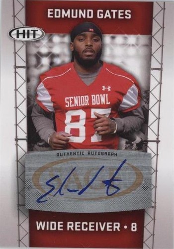 2011 SAGE Hit Edmond Gates #A19