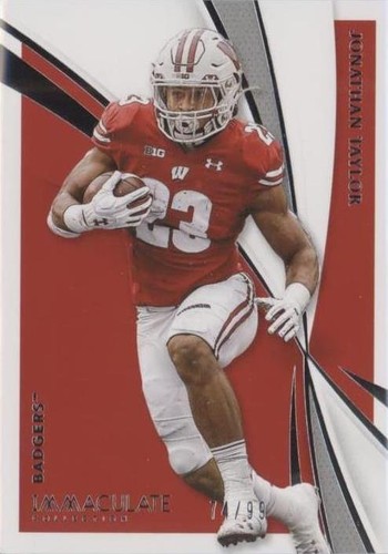 2021 Panini Immaculate Collection Collegiate Jonathan Taylor #18