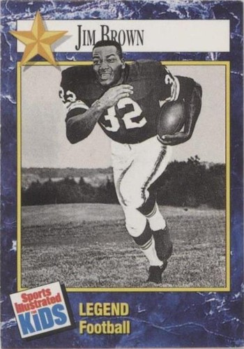 1992 Sports Illustrated for Kids Series 2 Jim Brown #106