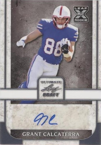 2022 Leaf Ultimate Draft Grant Calcaterra #BA-GC1