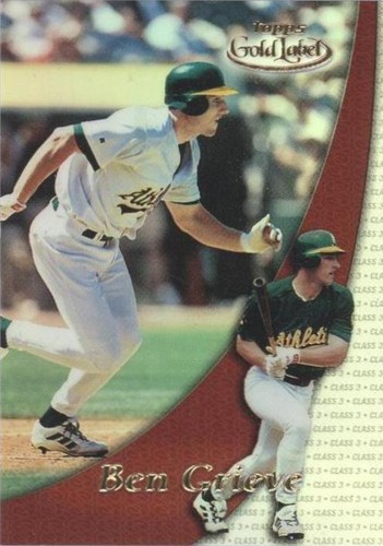 2000 Topps Gold Label - Ben Grieve #26