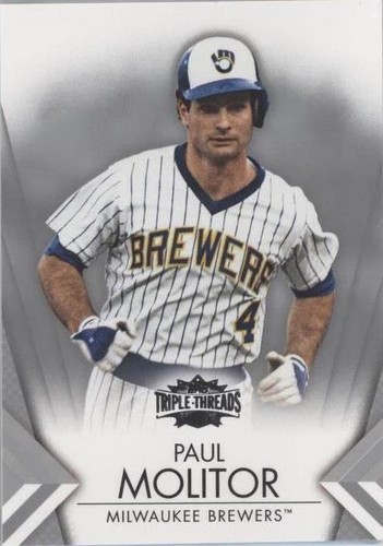 2012 Topps Triple Threads - Paul Molitor #91