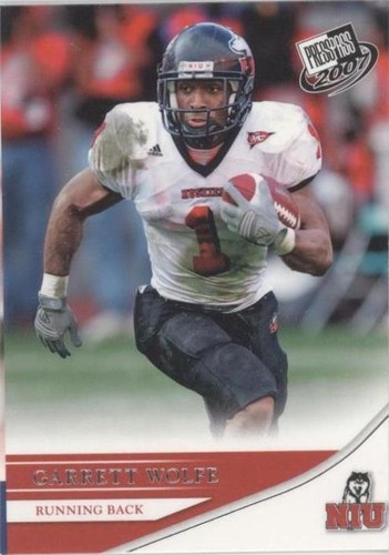 2007 Press Pass Garrett Wolfe #21