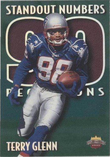 1997 Score Board Playbook Terry Glenn #SN16