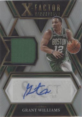 2022-23 Panini Select - Grant Williams #XFS-GRW