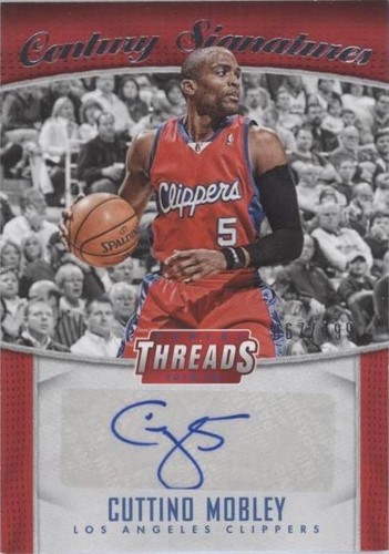 2015-16 Panini Threads - Cuttino Mobley #CS-CMB