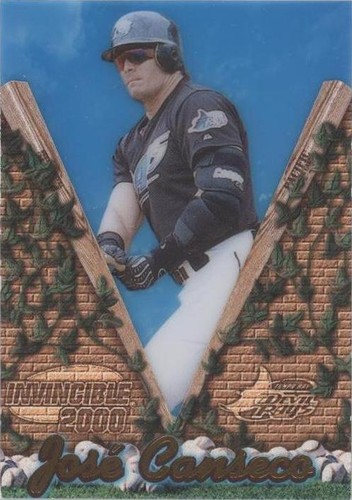 2000 Pacific Invincible - Jose Canseco #138