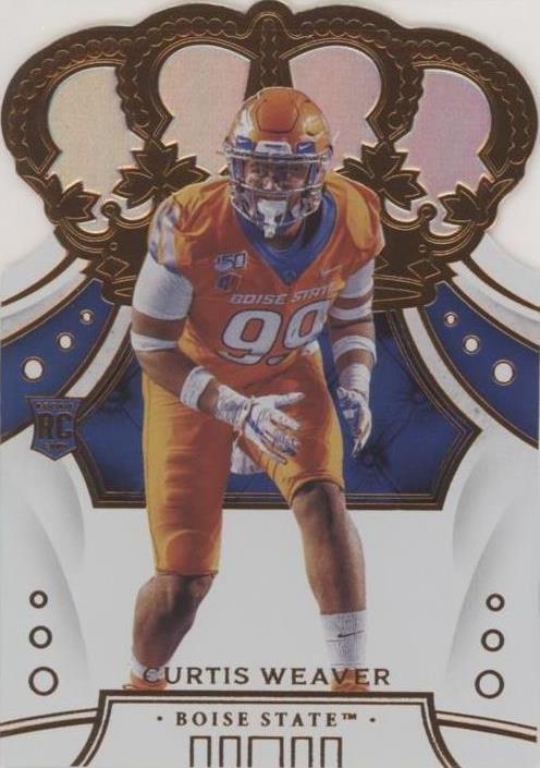 2020 Panini Chronicles Draft Picks Curtis Weaver #25