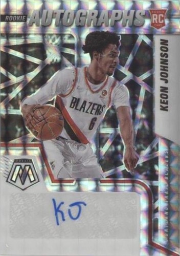 2021-22 Panini Mosaic - Keon Johnson #RAM-KJS