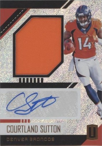 2018 Panini Unparalleled Courtland Sutton #RJA-CS