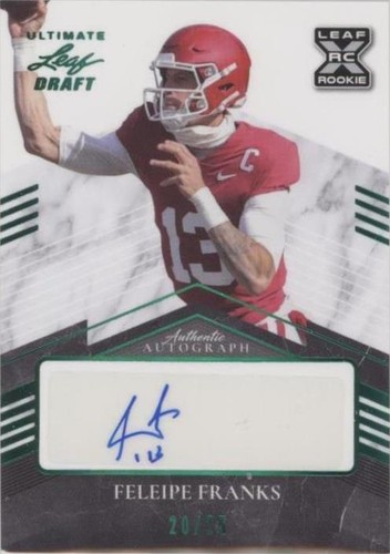 2021 Leaf Ultimate Draft Feleipe Franks #BA-FF1