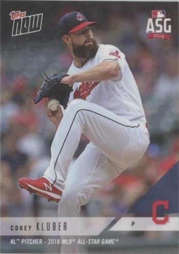 2018 Topps Now - Corey Kluber #AS-60