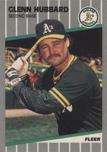 1989 Fleer - Glenn Hubbard #12