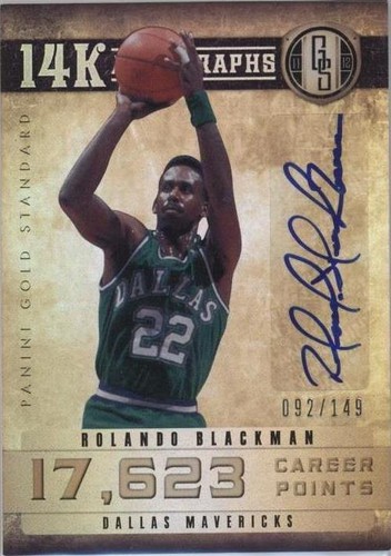 2011-12 Panini Gold Standard - Rolando Blackman #36