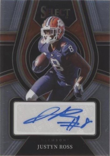 2022 Panini Select Draft Picks Justyn Ross #RS-JRO