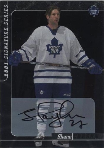 2000-01 In the Game Be A Player Signature Series - Shayne Corson #211
