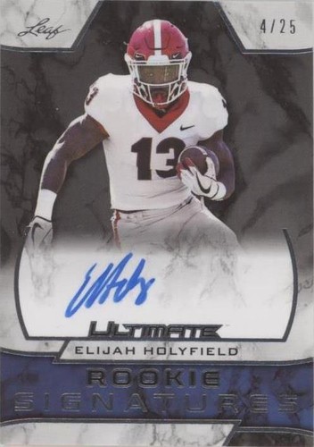 2019 Leaf Ultimate Elijah Holyfield #URS-EH2