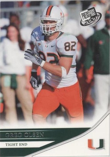 2007 Press Pass Greg Olsen #40