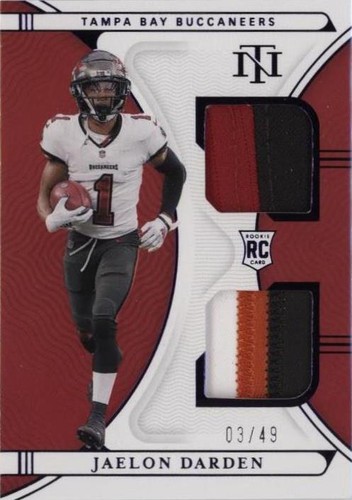 2021 Panini National Treasures Jaelon Darden #RDM-33