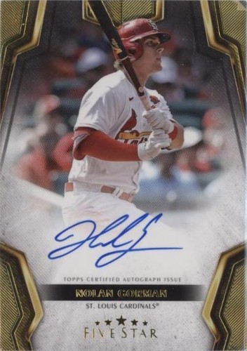 2024 Topps Five Star - Nolan Gorman #FSA-NGO