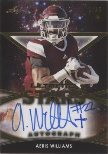 2019 Leaf Ultimate Aeris Williams #SA-AW2
