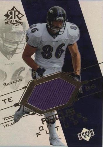 2004 Upper Deck Reflections Todd Heap #FO-TH
