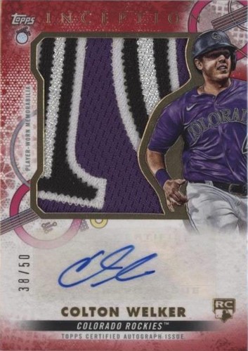 2022 Topps Inception - Colton Welker #IAJP-CWE