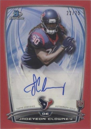 2014 Bowman Chrome Jadeveon Clowney #RCRA-JC