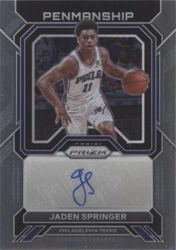2022-23 Panini Prizm - Jaden Springer #PNM-JSP
