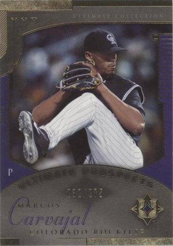 2005 Ultimate Collection - Marcos Carvajal #185