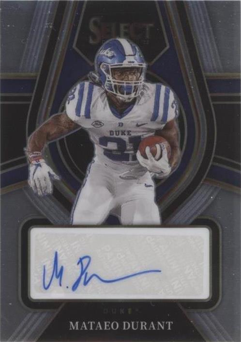 2022 Panini Select Draft Picks Mataeo Durant #RS-MDU