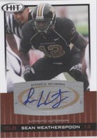 2010 SAGE Hit Sean Weatherspoon #A17