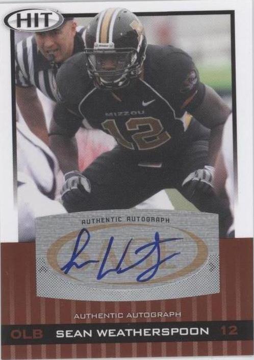 2010 SAGE Hit Sean Weatherspoon #A17
