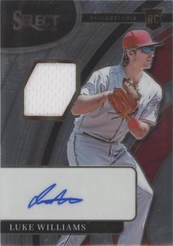 2022 Panini Select - Luke Williams #RJA-LW