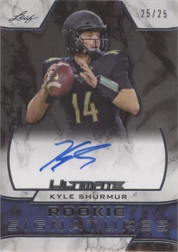 2019 Leaf Ultimate Kyle Shurmur #URS-KS2
