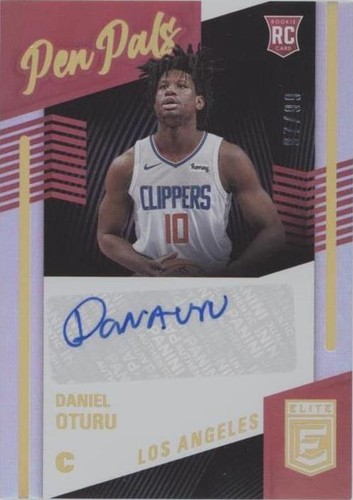 2020-21 Donruss Elite - Daniel Oturu #PP-DOT