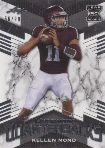 2021 Leaf Ultimate Quarterback Kellen Mond #UQ-08